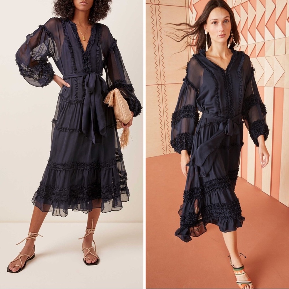 Ulla Johnson Althea Ruffle dress